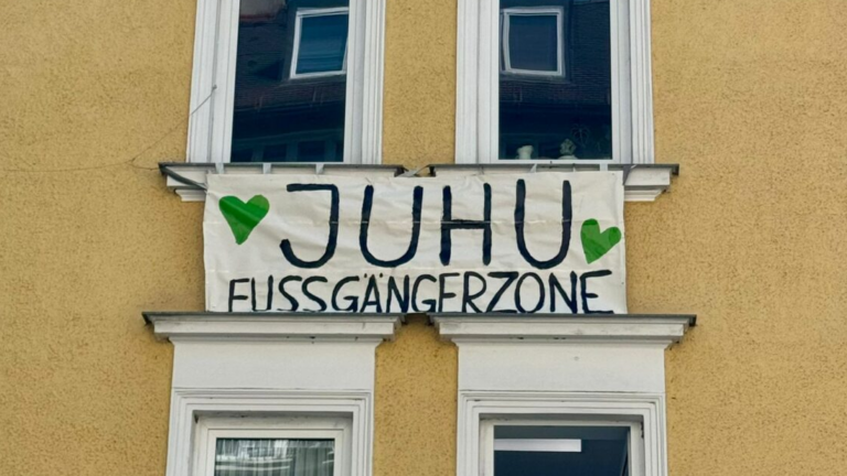 Mehrheit für eine Fußgängerzone