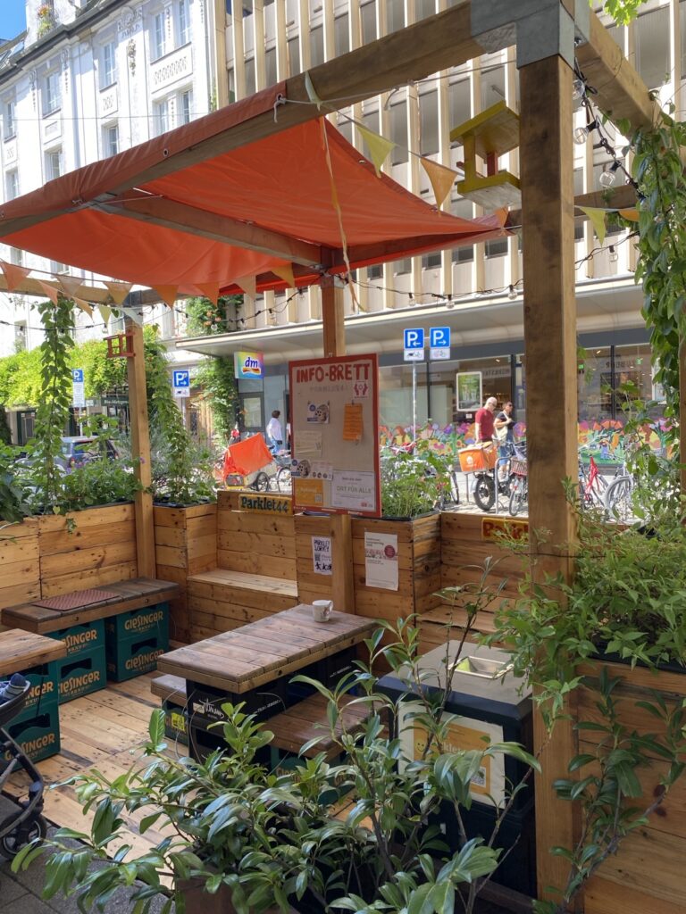 Parklet und Wasserbank – Unterstützer gesucht